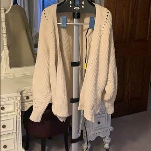 Free people chunky cardigan
